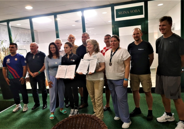 Visite de l'UTS au Championnat du monde des jeunes - Podcetrtek, Slovénie